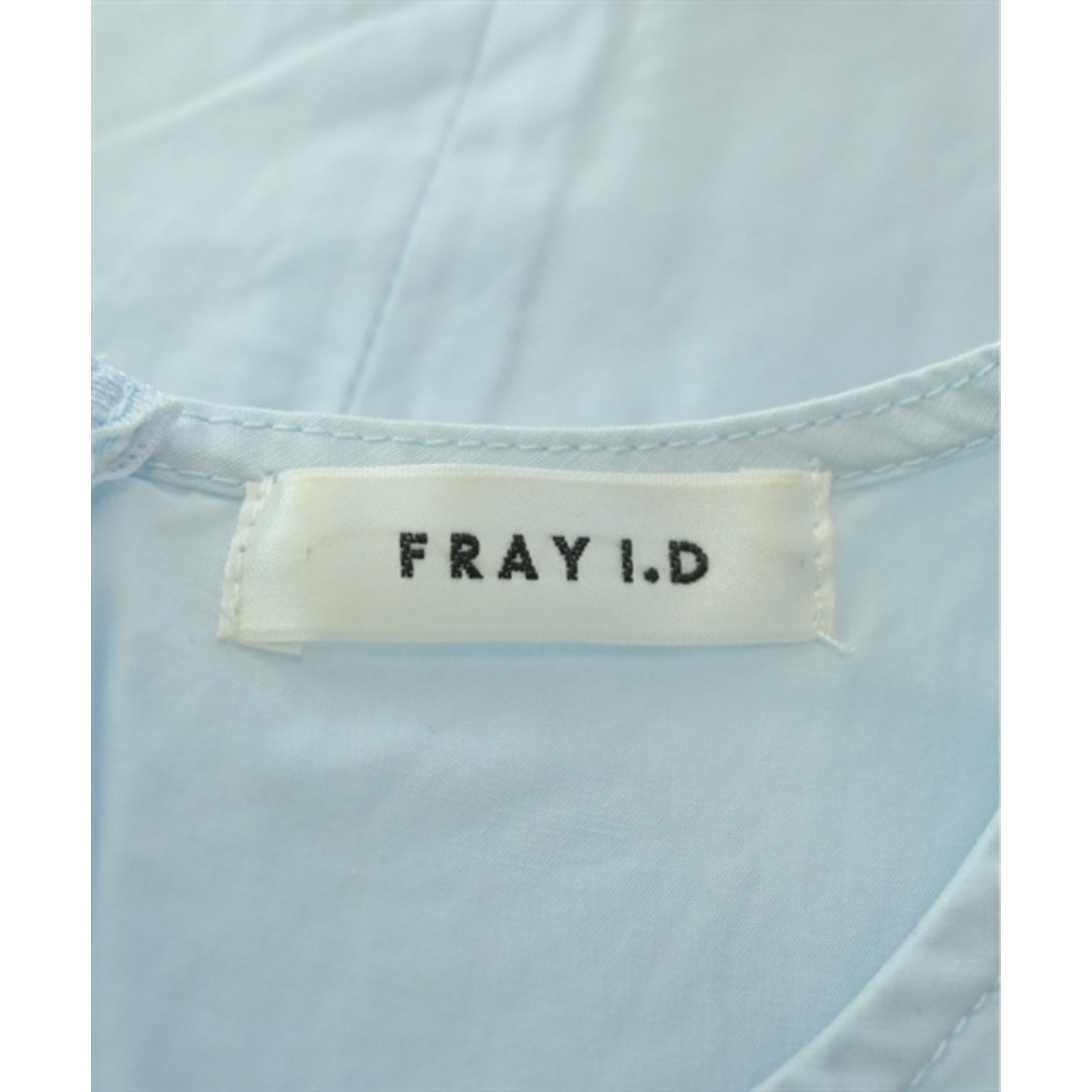 FRAY I.D(フレイアイディー)のFRAY I.D フレイアイディー ブラウス F 水色 【古着】【中古】 レディースのトップス(シャツ/ブラウス(長袖/七分))の商品写真