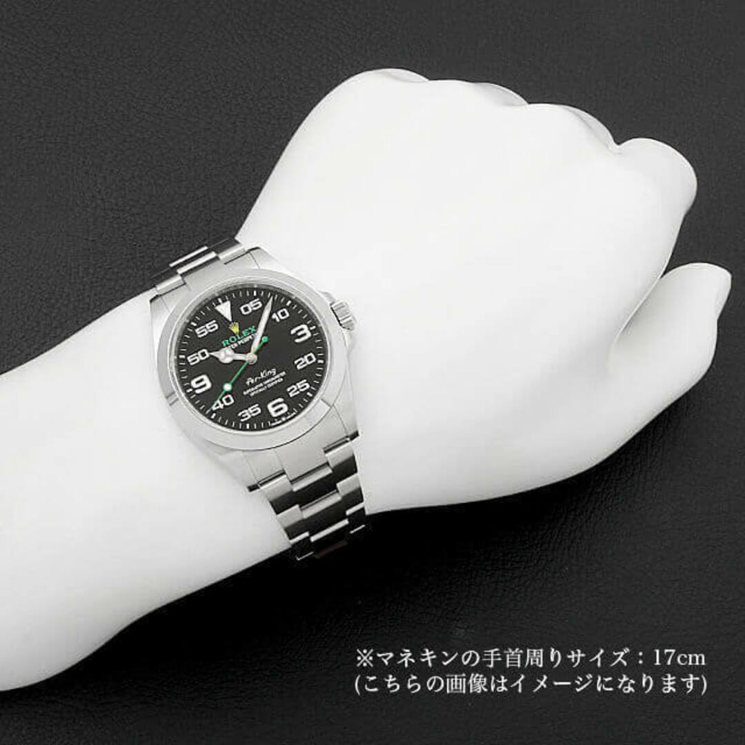 ROLEX(ロレックス)のロレックス エアキング 126900 ブラック ランダム番 メンズ 中古 腕時計 メンズの時計(腕時計(アナログ))の商品写真