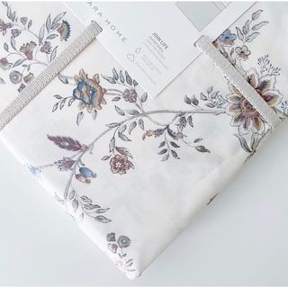 ZARA HOME - 新品 ZARA HOME ザラホーム フラワー プリント フラットシーツ