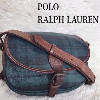 ポロラルフローレン(POLO RALPH LAUREN)の美品 POLO RALPH LAUREN ブラックウォッチ ショルダーバッグ(ショルダーバッグ)