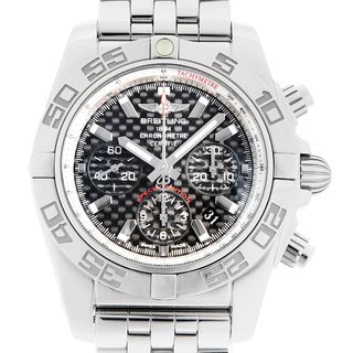 ブライトリング(BREITLING)のブライトリング クロノマット44 カーボンダイヤル 日本限定400本 AB011012/BE69(AB0110)(A011B69PA) メンズ 中古 腕時計(腕時計(アナログ))