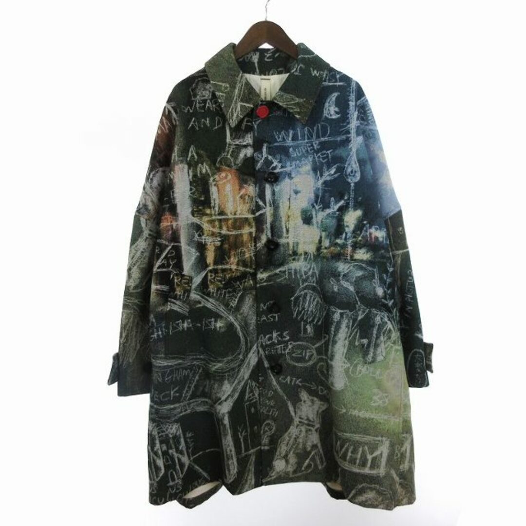 シンヤコズカ HIS MAC グラフィックゴブランマックコート マルチカラー M メンズのジャケット/アウター(その他)の商品写真