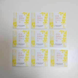 ★ロクシタン L’OCCITANE ムエット試香紙 9枚(その他)