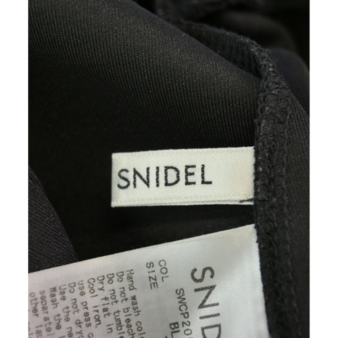 SNIDEL(スナイデル)のSNIDEL スナイデル パンツ（その他） 1(M位) 黒 【古着】【中古】 レディースのパンツ(その他)の商品写真