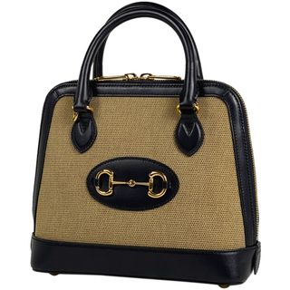 グッチ(Gucci)のグッチ ホースビット 1955 スモール トップハンドルバッグ レディース 【中古】(ハンドバッグ)