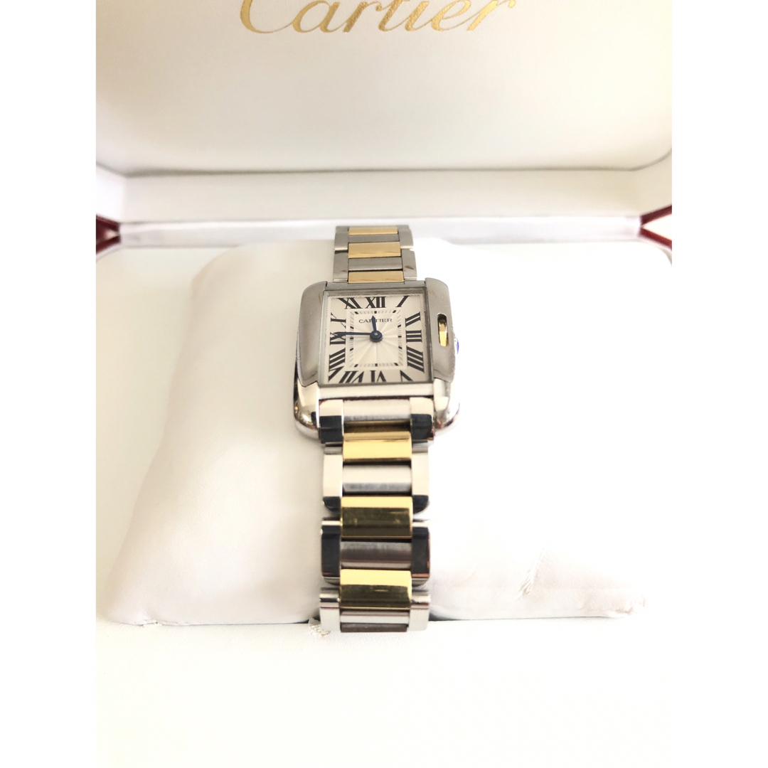 Cartier(カルティエ)のカルティエ　時計　タンクアングレーズSM  レディースのファッション小物(腕時計)の商品写真