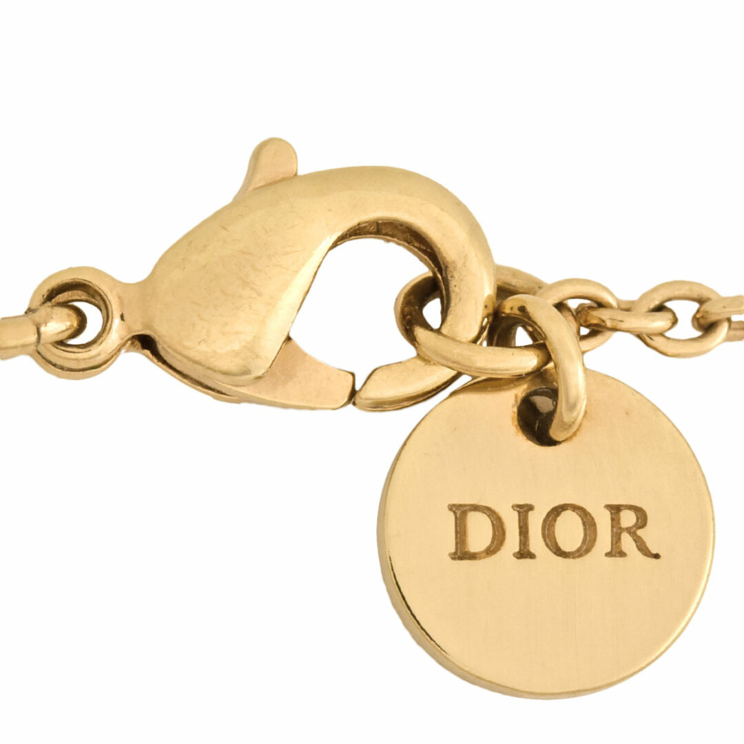 Dior(ディオール)のディオール Dior クレール ディー リュヌ Clair D Lune ネックレス メタル ラインストーン レディース【中古】 レディースのアクセサリー(ネックレス)の商品写真