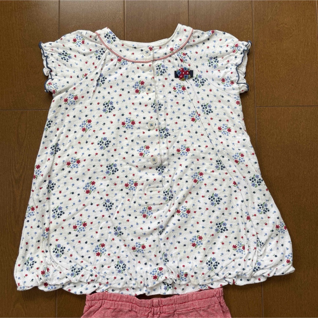 familiar(ファミリア)のfamiliar ファミリア の上下セット80サイズ キッズ/ベビー/マタニティのベビー服(~85cm)(その他)の商品写真