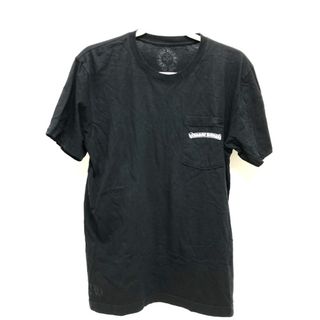 クロムハーツ(Chrome Hearts)のクロムハーツ CHROME HEARTS CH T-SHRT 1 バックアーチロゴプリント 半袖Ｔシャツ コットン ブラック(Tシャツ/カットソー(半袖/袖なし))