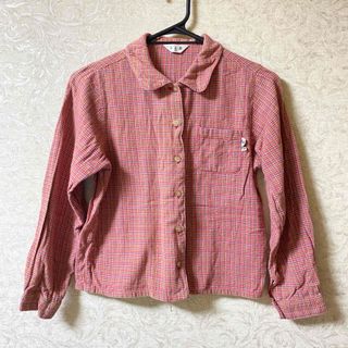 エーアーベー(e.a.B)のe.a.B 子ども用　チェックシャツ(Tシャツ/カットソー)