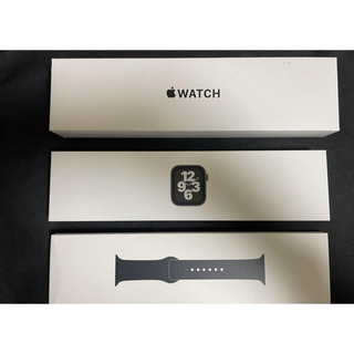 アップルウォッチ(Apple Watch)のApple Watch SE 44mm GPSモデル美品本日まで出品(その他)