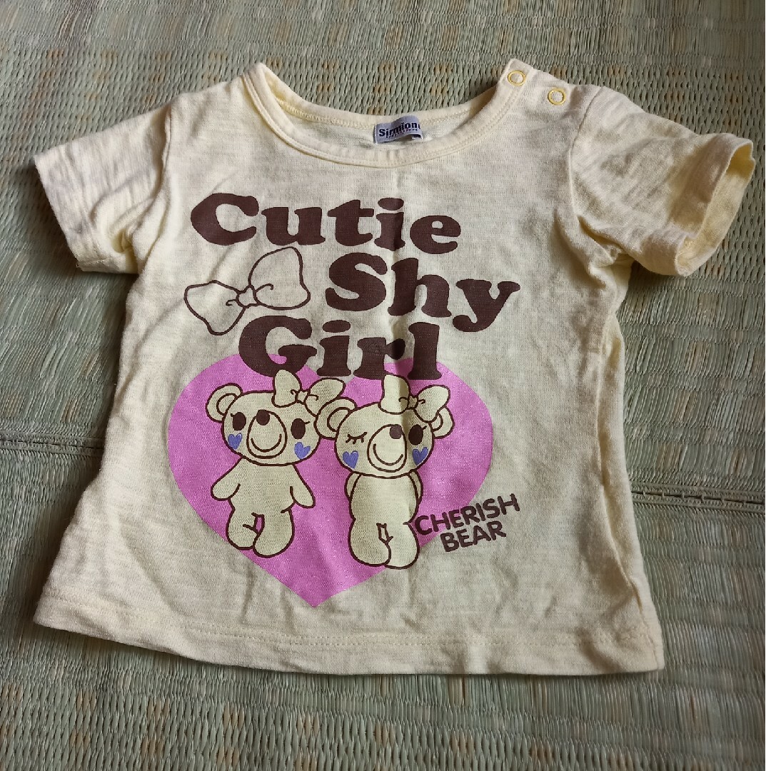 女の子シャツ2点　95 キッズ/ベビー/マタニティのキッズ服女の子用(90cm~)(Tシャツ/カットソー)の商品写真