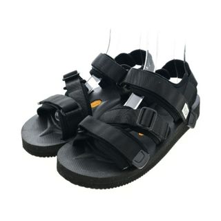 スイコック(suicoke)のSuicoke スイコック サンダル 28cm 黒 【古着】【中古】(サンダル)