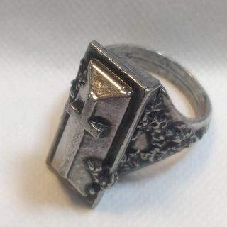 ALCHEMY GOTHIC: Tomb Ring Pewter "T"(リング(指輪))