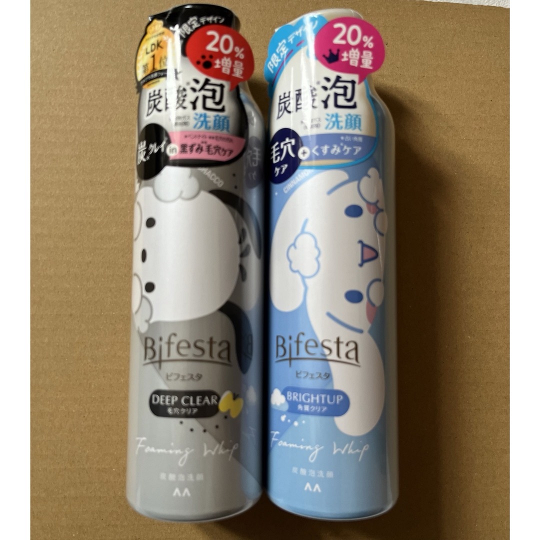 Bifesta(ビフェスタ)のビフェスタ 泡洗顔 シナモロール ポチャッコ　サンリオ コスメ/美容のスキンケア/基礎化粧品(洗顔料)の商品写真