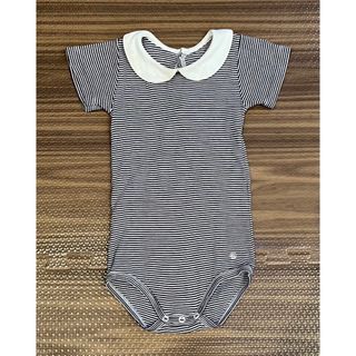 プチバトー(PETIT BATEAU)のプチバトー　ロンパース　12m74cm(ロンパース)