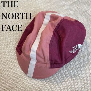 ザノースフェイス(THE NORTH FACE)の【美品】ノースフェイス　ベビー　キャップ　帽子　アウトドア　キャンプ　お出かけ(帽子)