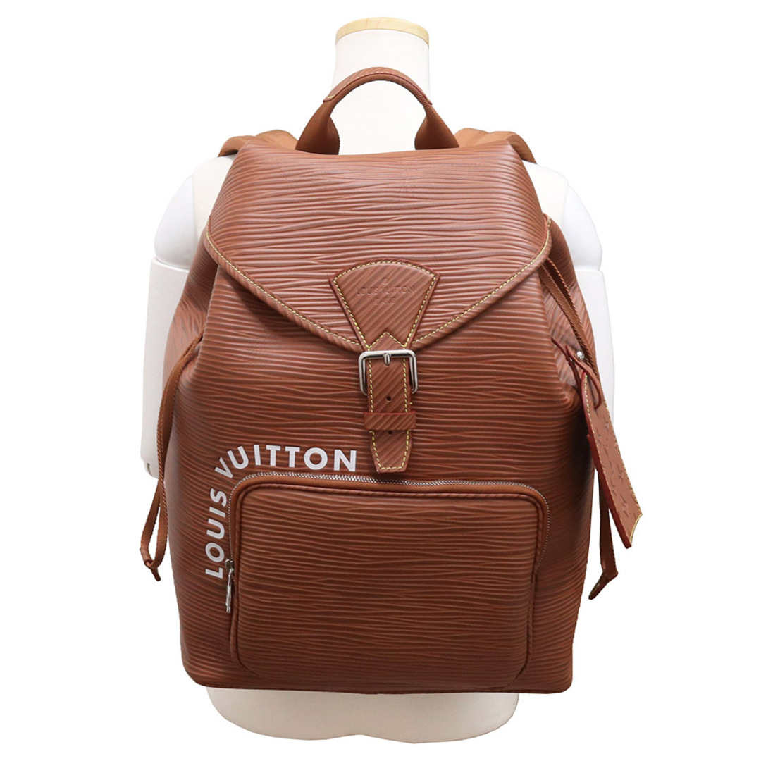 LOUIS VUITTON(ルイヴィトン)のルイ ヴィトン モンスリ バックパック リュック デイパック エピ XL レザー ブラウン 茶 M23099 シルバー金具 LOUIS VUITTON（未使用保管品） メンズのバッグ(バッグパック/リュック)の商品写真