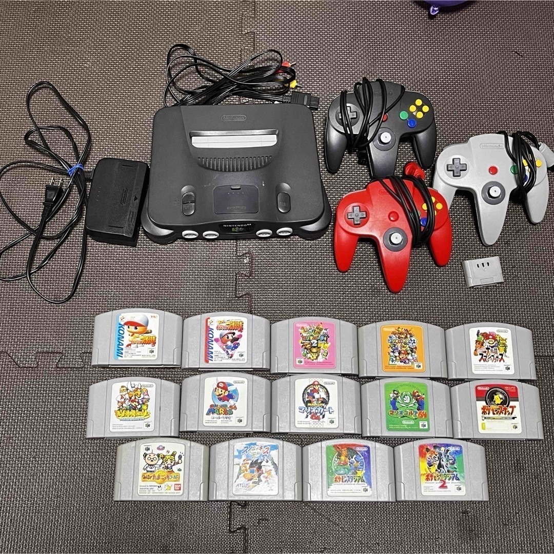 動作確認未実施】Nintendo64 ソフト付き - 家庭用ゲーム本体 動作確認未実施】Nintendo64 ソフト付き - 家庭用ゲーム本体