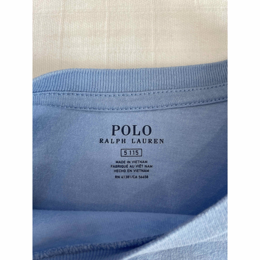POLO RALPH LAUREN(ポロラルフローレン)のポロ　ラルフローレン   半袖Tシャツ　ポロベア　115    キッズ/ベビー/マタニティのキッズ服男の子用(90cm~)(Tシャツ/カットソー)の商品写真