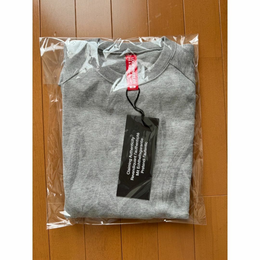 LOOPWHEELER(ループウィラー)のLOOPWHEELER × BEAMS JAPAN ルーズ ラグラン Tシャツ メンズのトップス(Tシャツ/カットソー(半袖/袖なし))の商品写真