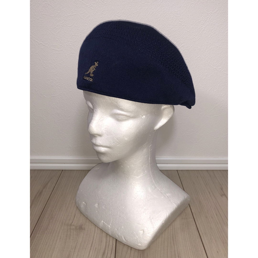 KANGOL(カンゴール)のXL 新品 KANGOL ハンチングキャップ カンゴール ベレー帽 ネイビー 紺 メンズの帽子(ハンチング/ベレー帽)の商品写真