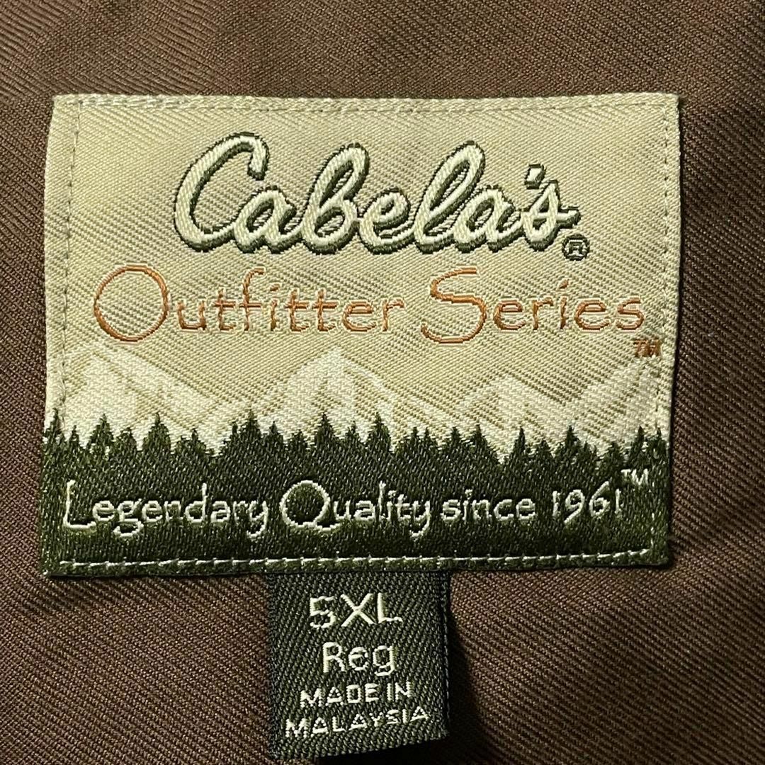 Cabelas アメリカ古着 ビッグサイズ 長袖シャツ コットン ゆるダボメンズ メンズのトップス(シャツ)の商品写真