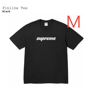 シュプリーム(Supreme)のSupreme Pinline Tee BLACK(Tシャツ/カットソー(半袖/袖なし))