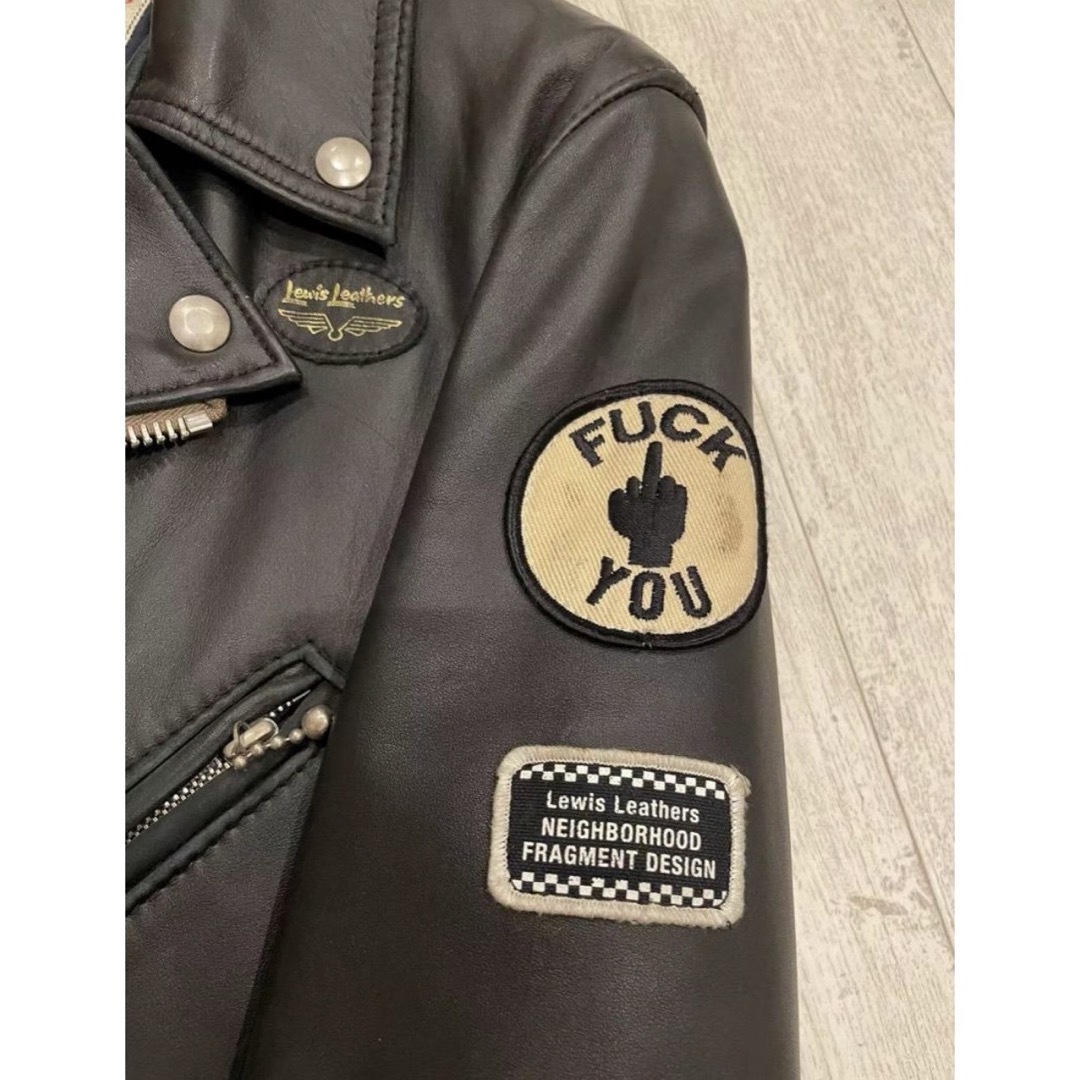 NEIGHBORHOOD × FRAGMENT  LEWIS LEATHERS メンズのジャケット/アウター(ライダースジャケット)の商品写真