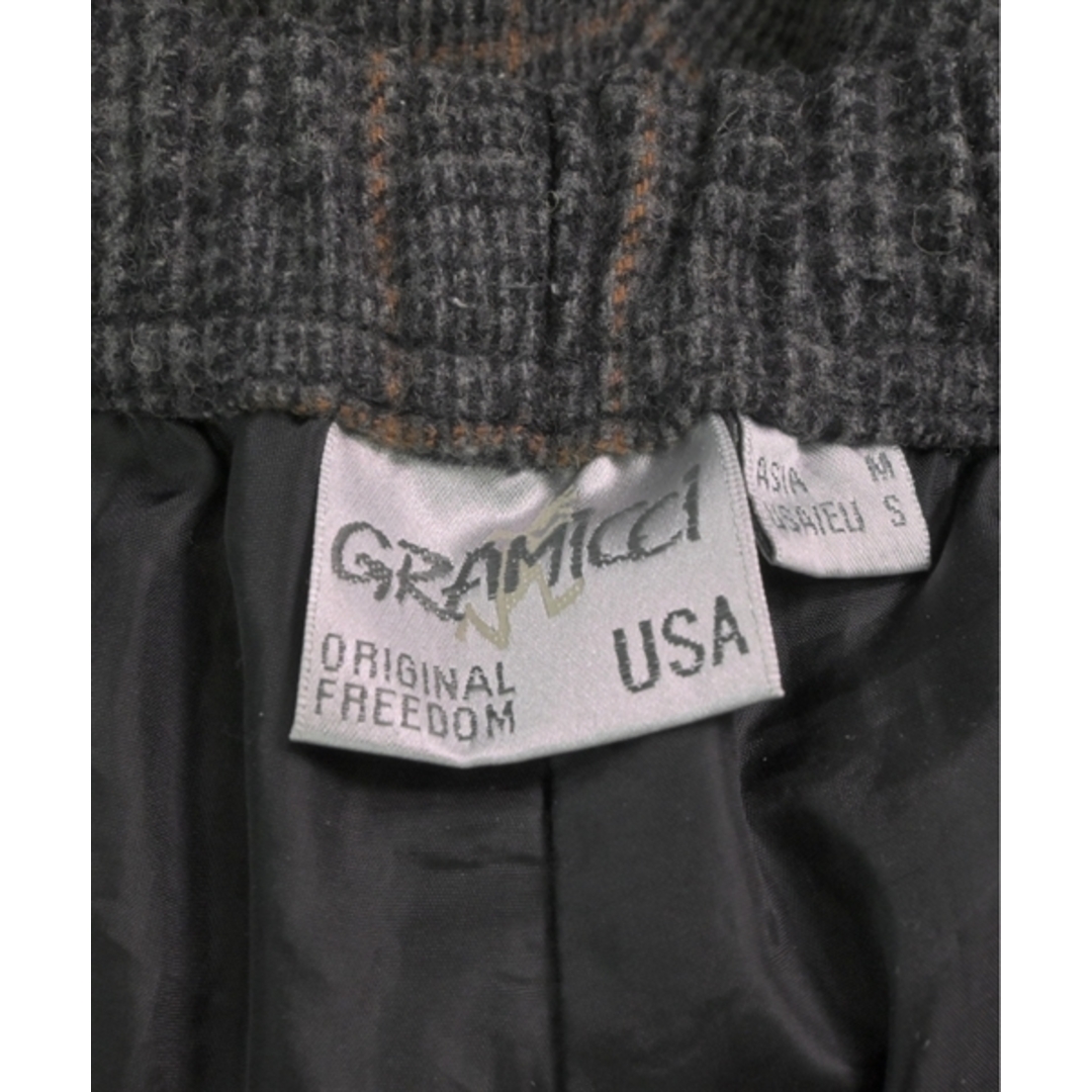 GRAMICCI(グラミチ)のGRAMICCI パンツ（その他） M グレーx黒xオレンジ系(チェック) 【古着】【中古】 メンズのパンツ(その他)の商品写真