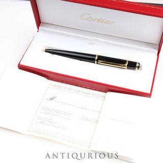 Cartier - CARTIER カルティエ ディアボロ ボールペン ツイスト式 ブラック×ゴールドGP ツイスト式 箱 保証書（2004年）