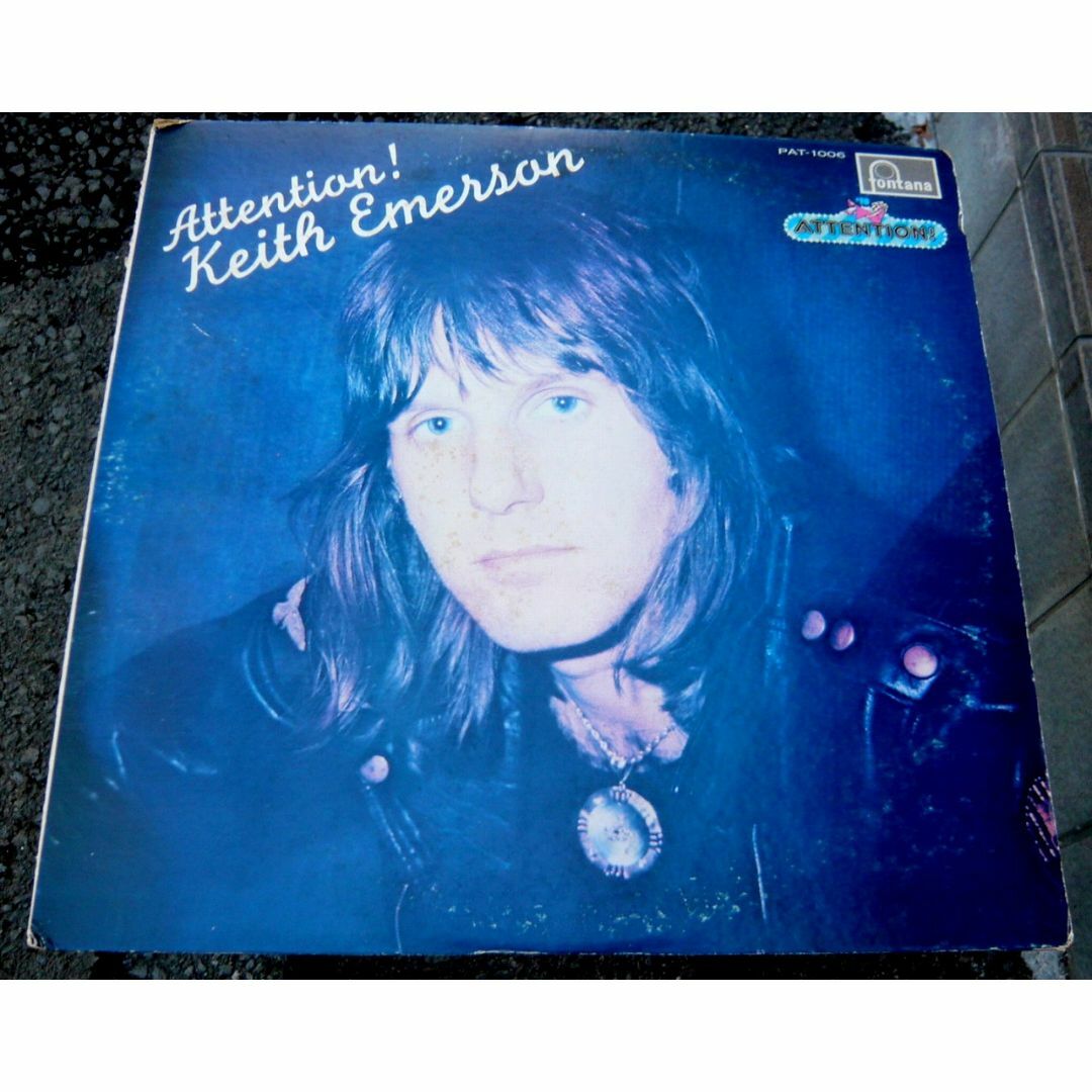 keith emerson/Attention キースエマーソン アナログ エンタメ/ホビーのCD(ポップス/ロック(洋楽))の商品写真