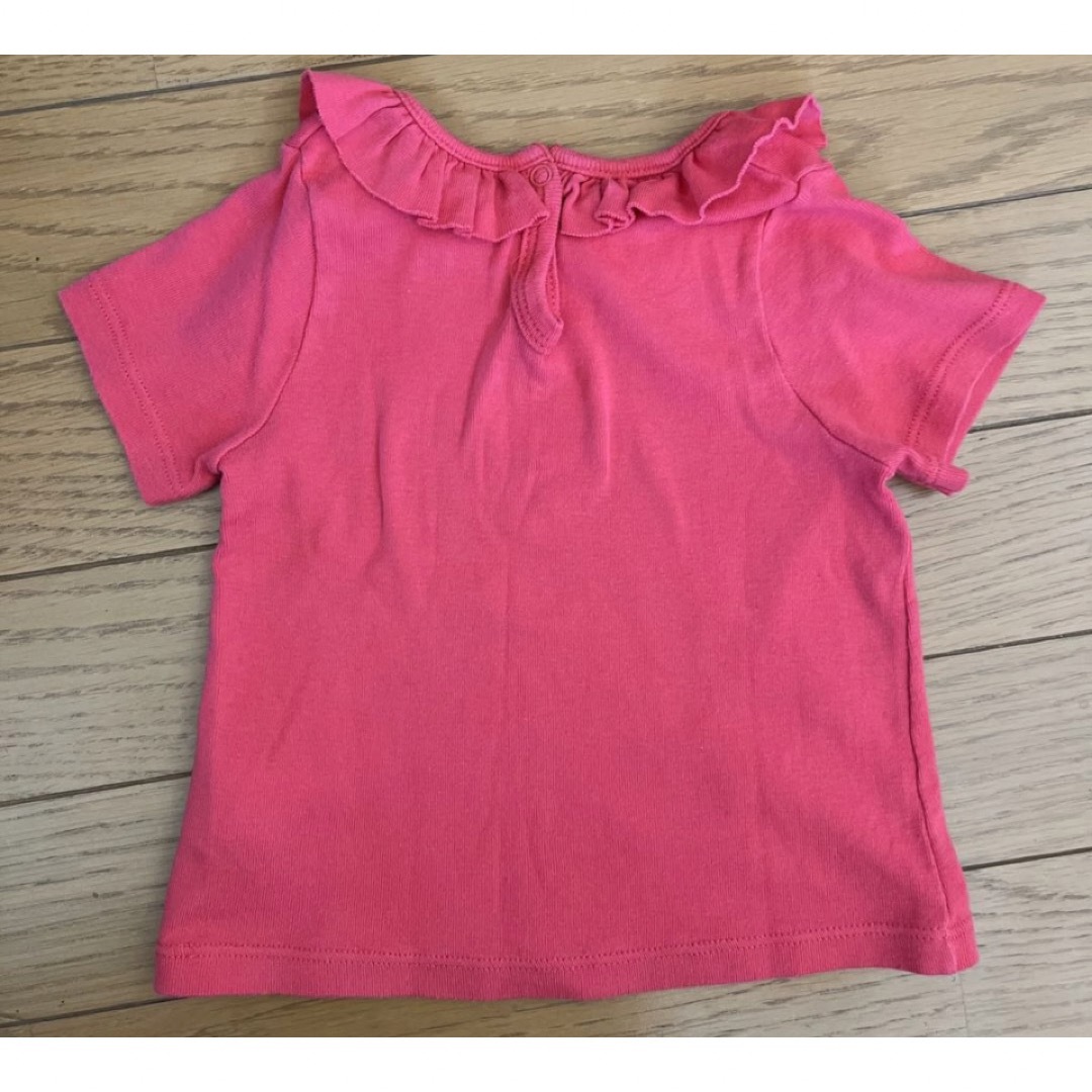 PETIT BATEAU(プチバトー)のプチバトー　半袖でトップス2枚　18m81cm キッズ/ベビー/マタニティのベビー服(~85cm)(シャツ/カットソー)の商品写真