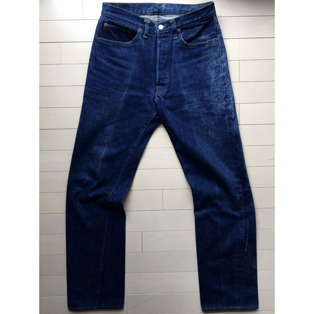 Levi's(リーバイス)の【極上】真紺 501 66前期 33×32 デッド3.4WASH リーバイス メンズのパンツ(デニム/ジーンズ)の商品写真