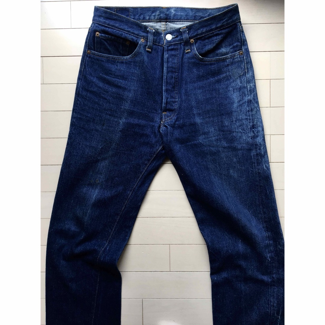 Levi's(リーバイス)の【極上】真紺 501 66前期 33×32 デッド3.4WASH リーバイス メンズのパンツ(デニム/ジーンズ)の商品写真