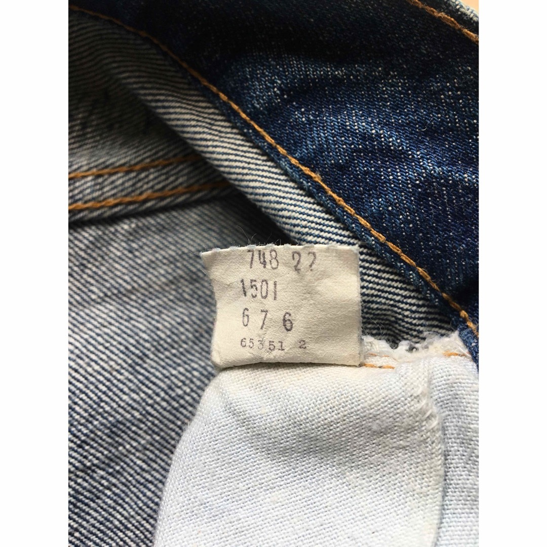 Levi's(リーバイス)の【極上】真紺 501 66前期 33×32 デッド3.4WASH リーバイス メンズのパンツ(デニム/ジーンズ)の商品写真