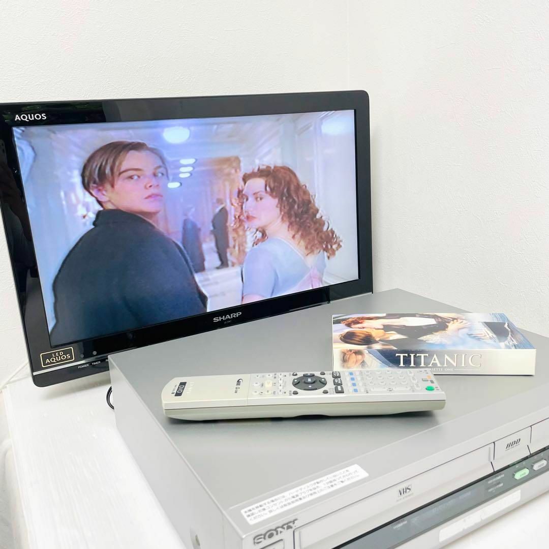 SONY(ソニー)のSONY スゴ録 VHS/DVD 一体型 HDDレコーダー RDR-VH85 スマホ/家電/カメラのテレビ/映像機器(DVDレコーダー)の商品写真