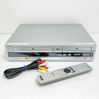 ソニー(SONY)のSONY スゴ録 VHS/DVD 一体型 HDDレコーダー RDR-VH85(DVDレコーダー)