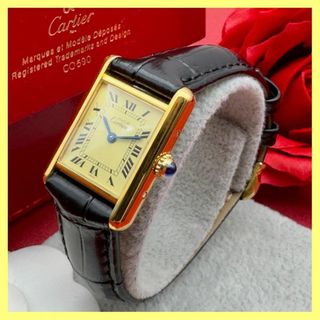 カルティエ(Cartier)の✨極上品✨ カルティエ マストタンクSM クォーツ  腕時計 C69(腕時計)