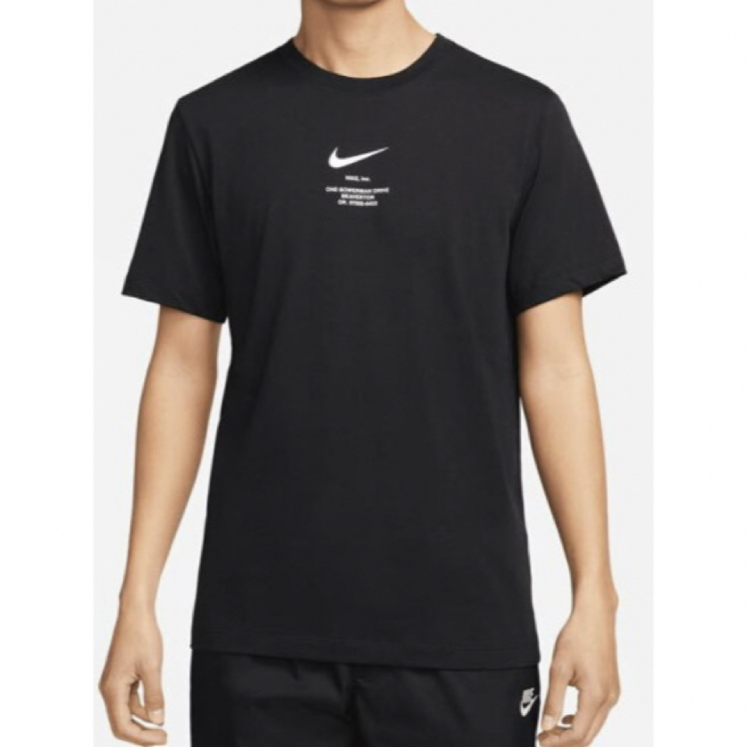 NIKE(ナイキ)のNIKE Tシャツ　Lサイズ　メンズ　黒　ナイキ メンズのトップス(Tシャツ/カットソー(半袖/袖なし))の商品写真