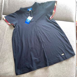 BLUE LABEL CRESTBRIDGE - 新品 ブルーレーベルクレストブリッジ  フリル　チェック カットソー  Tシャツ