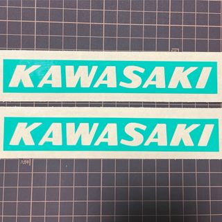 カワサキ　マスキングシート 2枚セット　転写シート有　旧車　塗装　 苗字 (ステッカー)