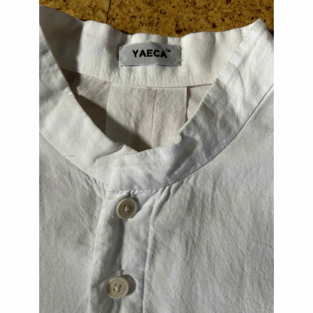 YAECA(ヤエカ)のYAECA｜ヤエカ Kultur Shirt #white/khadi レディースのトップス(シャツ/ブラウス(長袖/七分))の商品写真