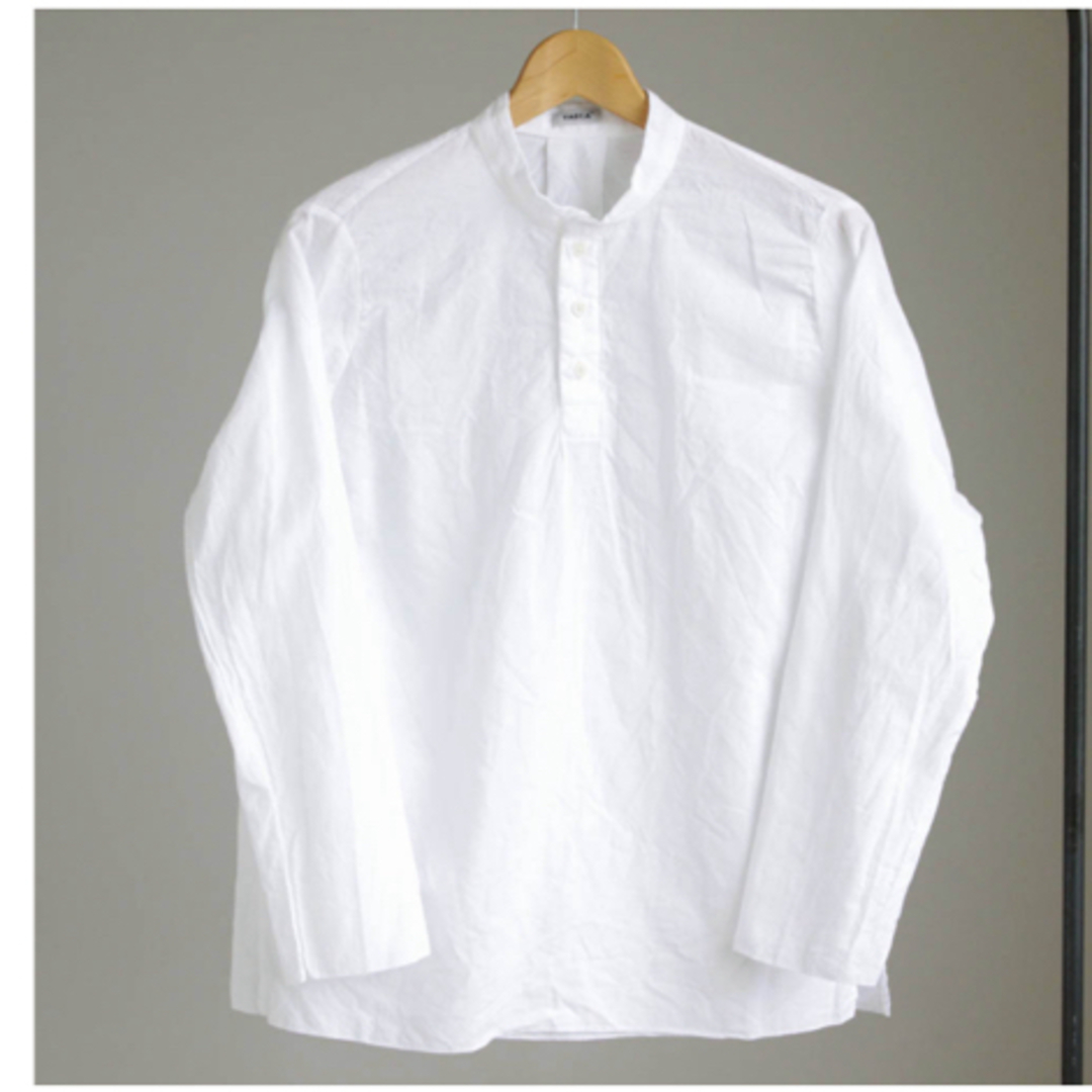 YAECA(ヤエカ)のYAECA｜ヤエカ Kultur Shirt #white/khadi レディースのトップス(シャツ/ブラウス(長袖/七分))の商品写真