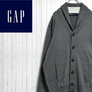 ギャップ(GAP)のGAP　オールドギャップ　ニットカーディガン　ライトグレー　セーター　L(カーディガン)