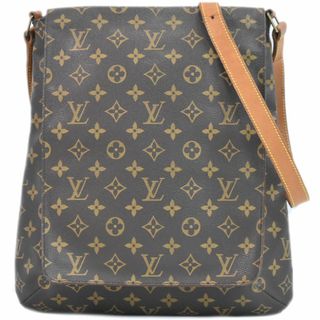 ルイヴィトン(LOUIS VUITTON)の本物 ルイヴィトン LOUIS VUITTON LV ミュゼット モノグラム ショルダーバッグ ポシェット ブラウン M51256 Musette ビトン バッグ 中古(ショルダーバッグ)