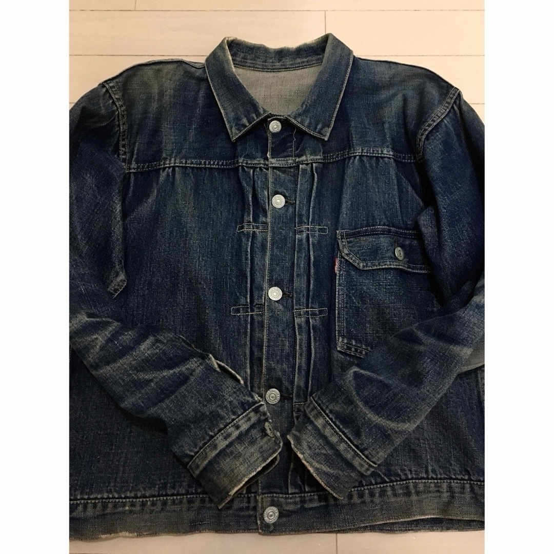 Levi's(リーバイス)の【極上】真紺 44-42 506XX スーパービッグサイズ 40年代 リーバイス メンズのジャケット/アウター(Gジャン/デニムジャケット)の商品写真