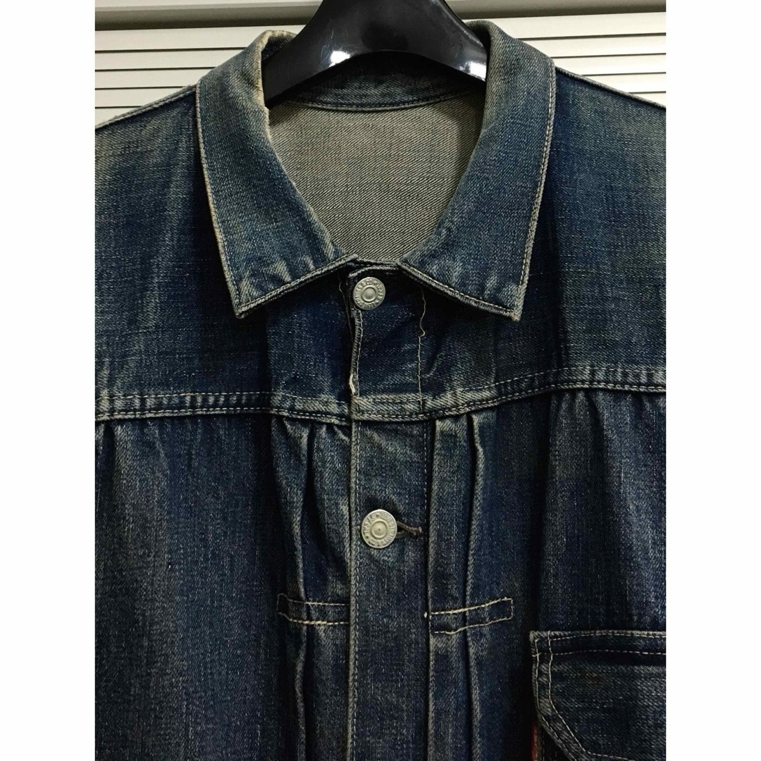 Levi's(リーバイス)の【極上】真紺 44-42 506XX スーパービッグサイズ 40年代 リーバイス メンズのジャケット/アウター(Gジャン/デニムジャケット)の商品写真