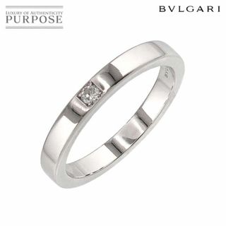 BVLGARI - ブルガリ BVLGARI マリーミー 12号 リング ダイヤ 1P Pt プラチナ 指輪【証明書付き】VLP 90224433