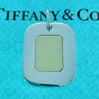 ティファニー(Tiffany & Co.)のティファニー プレート ネックレストップ シルバー K18 ★797(チャーム)